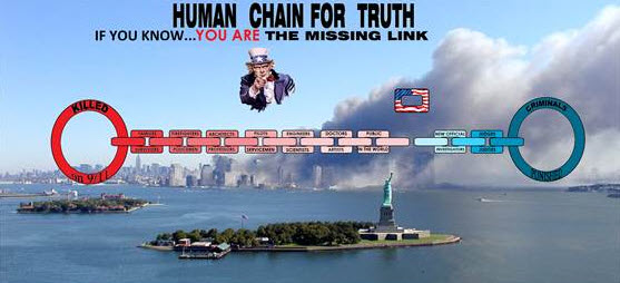HUMAN CHAIN FOR TRUTH